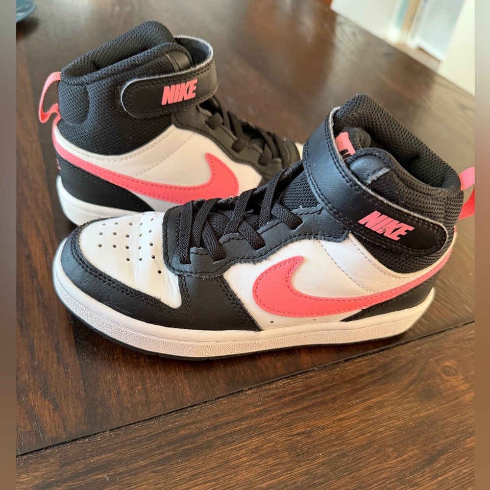 Nike Court Borough Mid 2 Sneaker - Kids' - Picture 4 of 9